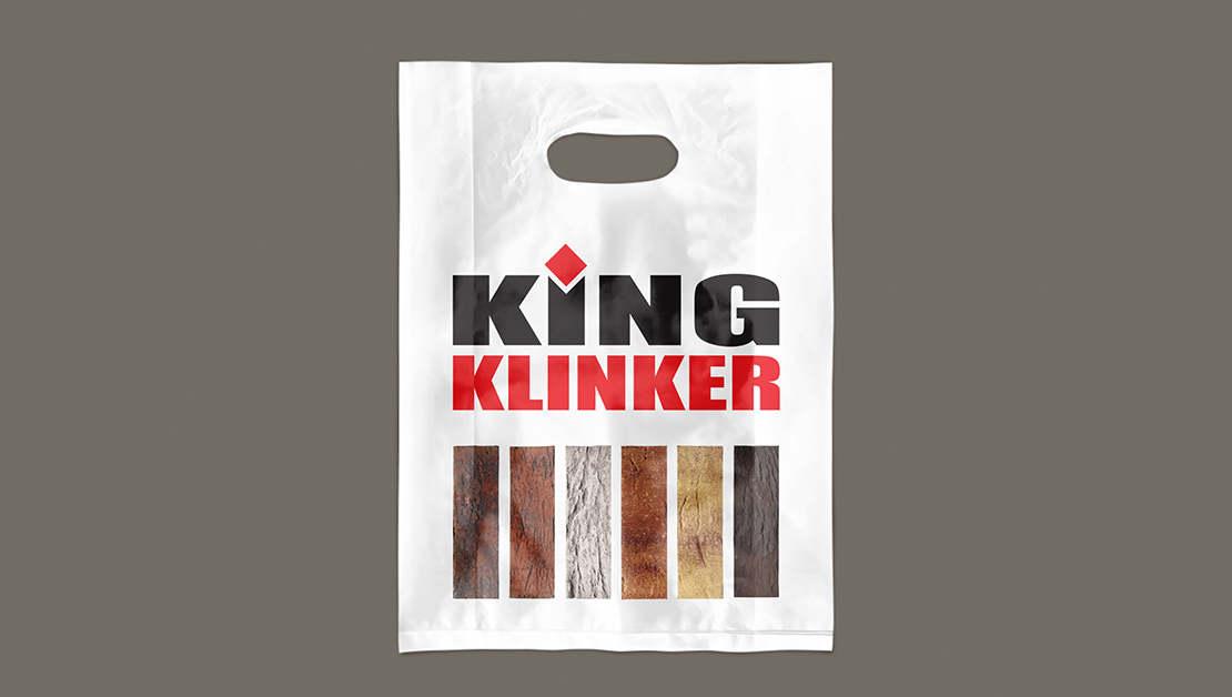 Reklamówka plastikowa King Klinker