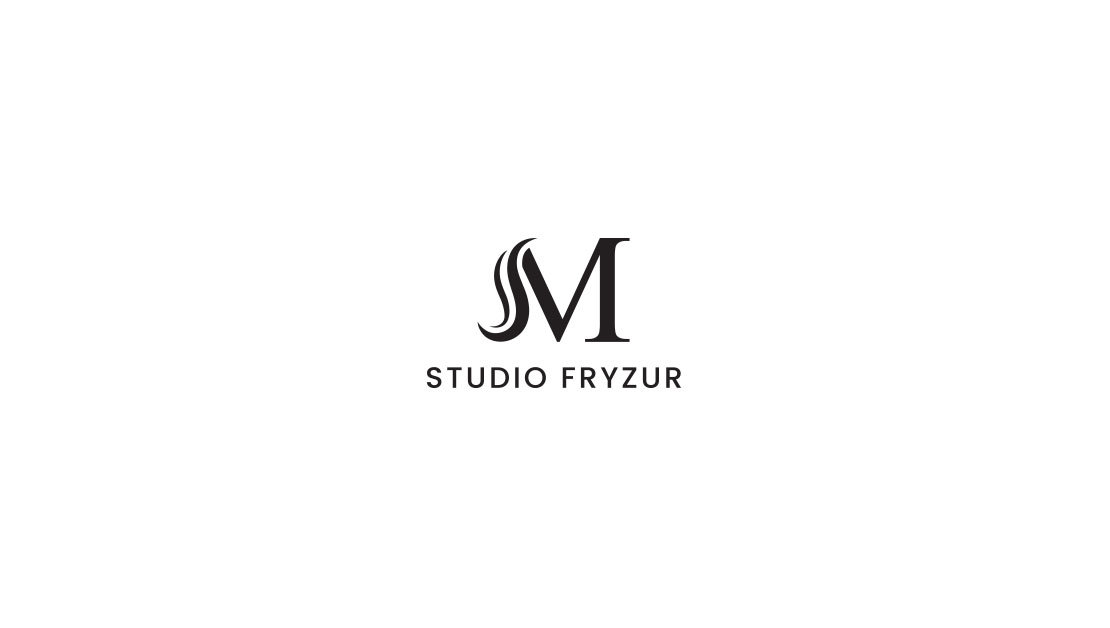 Identyfikacja wizualna - logo Studio Fryzur M