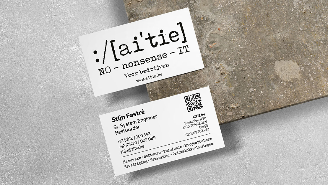 Aitie business cards