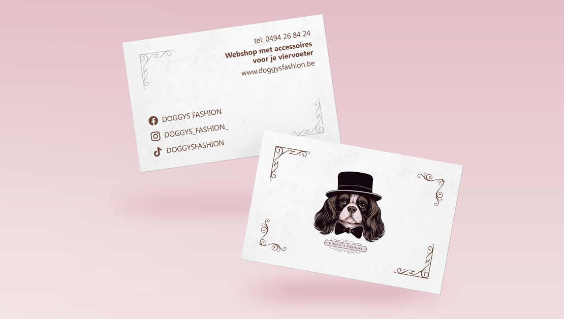 Doggy's Fashion Business cards