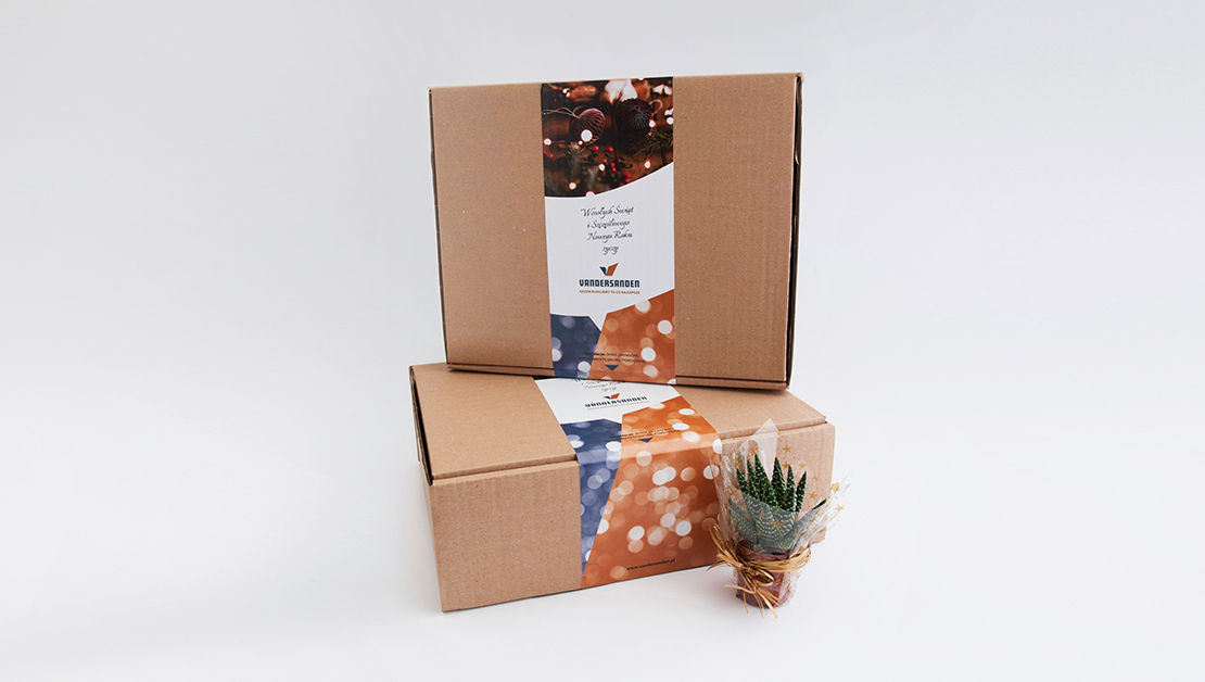 Vandersanden Christmas gift packaging